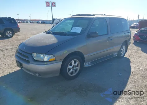 2001 Nissan Quest Se z USA, uszkodzony, nr VIN 4N2ZN16T21D817901